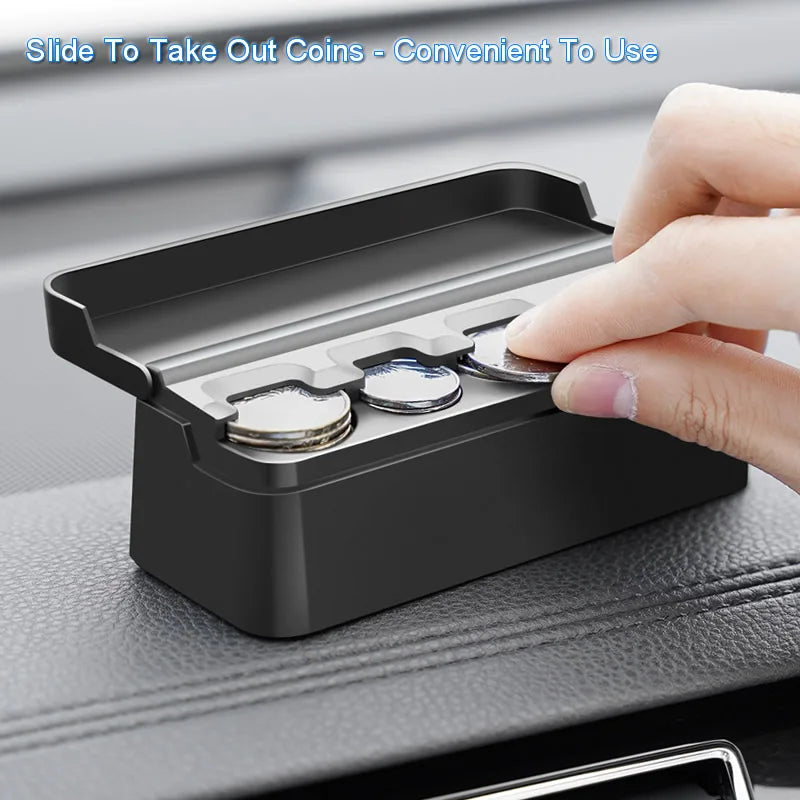 Distributeur de pièces à ressort pour console de voiture