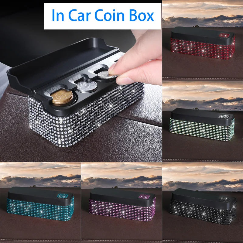 Distributeur de pièces à ressort pour console de voiture