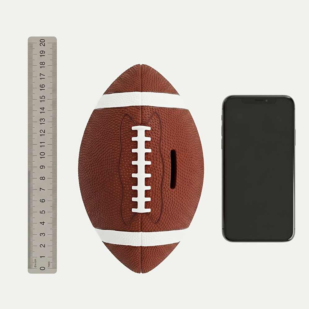 Tirelire ballon de football américain, grilles de défi