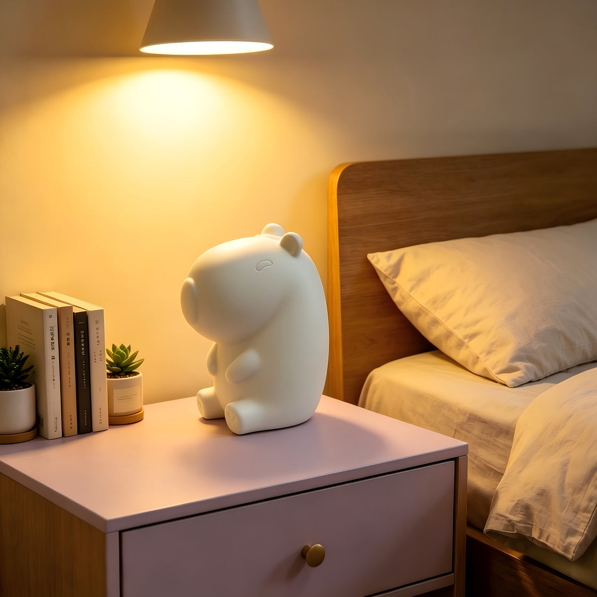 Tirelire capybara à peindre soi-même, mat