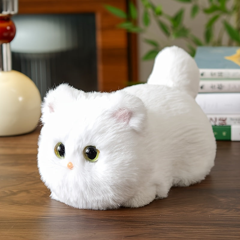 Ornement Sculpture Chat Blanc Image