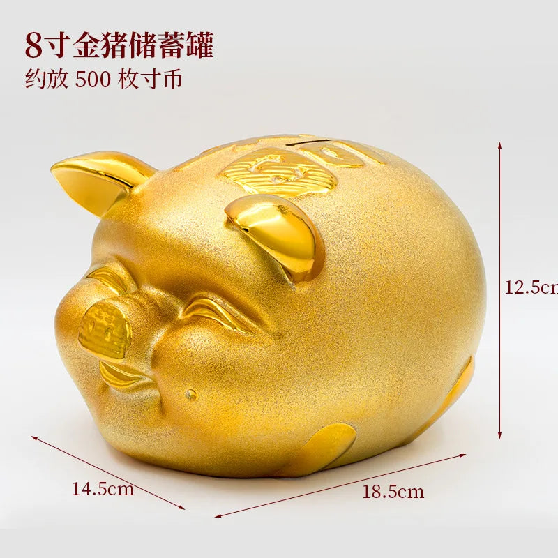 No. 8 lucky pig