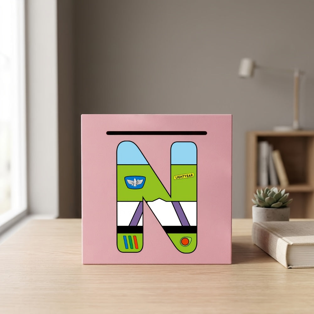 couleur rose / Letter N
